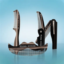 Load image into Gallery viewer, Pegasus M12 Beard &amp; Moustache Folding Comb- Large