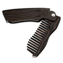 Load image into Gallery viewer, The Beard Struggle Model Viking Comb + Holster