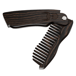 The Beard Struggle Model Viking Comb + Holster