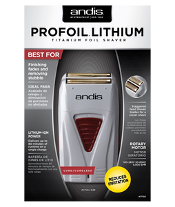 Andis Profoil Lithium Titanium Foil Shaver