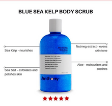 Load image into Gallery viewer, Anthony Blue Sea Kelp Body Scrub 355ml