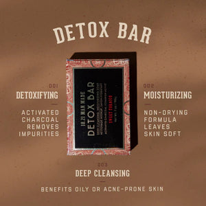 18.21 Man Made Detox bar - Sweet Tobacco 198g