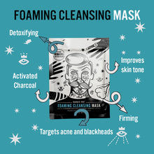Load image into Gallery viewer, Barber Pro Foaming Cleansing Mask