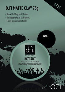 D:fi Matte Clay 75g