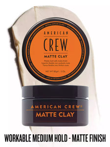 American Crew Matte Clay Quad Bundle