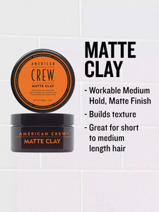 American Crew Matte Clay 85g