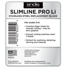 Load image into Gallery viewer, Andis Slimline Pro Li Stainless- Steel Replacement Blade