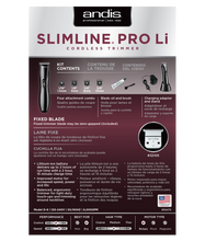 Load image into Gallery viewer, Andis Slimline Pro Li Cordless Trimmer Black