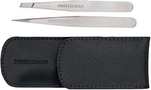 Load image into Gallery viewer, Tweezerman Petite Tweezer Set - Black Case