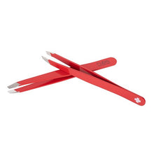 Load image into Gallery viewer, Rubis Classic Slant Tweezer - Red