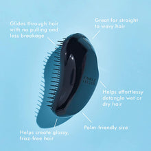 Load image into Gallery viewer, Tangle Teezer The Original Detangling Hairbrush Panther Black