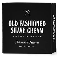 Load image into Gallery viewer, Triumph &amp; Disaster Old Fashioned Shave Cream 100ml Jar