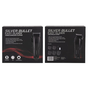 Silver Bullet Easy Glider Rechargeable Hair Clipper