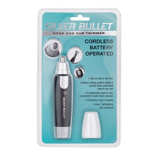 Load image into Gallery viewer, Silver Bullet Nose Hair Trimmer