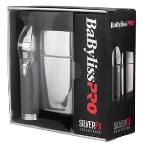 BaBylissPRO Duo Silver Double Foil Shaver and Outliner Trimmer