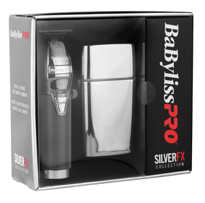 BaBylissPRO Duo Silver Double Foil Shaver and Outliner Trimmer