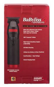 BaBylissPRO BlackRedFX Skeleton Lithium Hair Trimmer