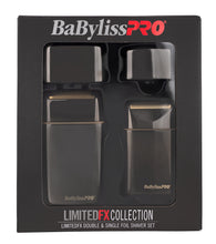 Load image into Gallery viewer, BaBylissPRO Duo Single &amp; Double Foil Shavers - Gunmetal