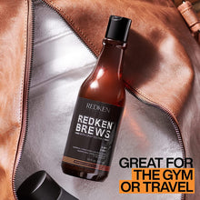 Load image into Gallery viewer, Redken Brews 3-IN-1 Shampoo, Conditioner and Body Wash 300ml