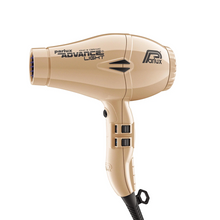 Load image into Gallery viewer, Parlux Advance Light Ceramic and Ionic Hair Dryer - Gold
