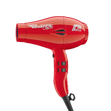 Load image into Gallery viewer, Parlux Advance Light Ceramic and Ionic Hair Dryer - Red