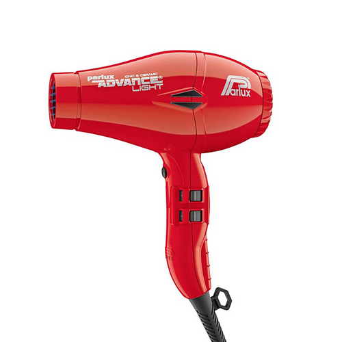 Parlux Advance Light Ceramic and Ionic Hair Dryer - Red