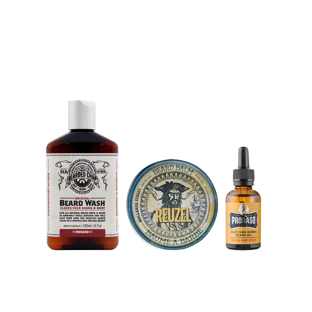 Beard Care Essentials Bundle