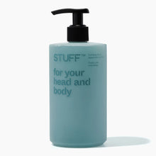 Load image into Gallery viewer, STUFF Men&#39;s Spearmint and Pine Shampoo &amp; Body Wash 450ml