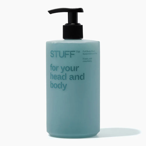 STUFF Men's Spearmint and Pine Shampoo & Body Wash 450ml