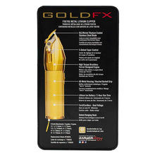 Load image into Gallery viewer, BaBylissPRO GoldFX Lithium Hair Clipper