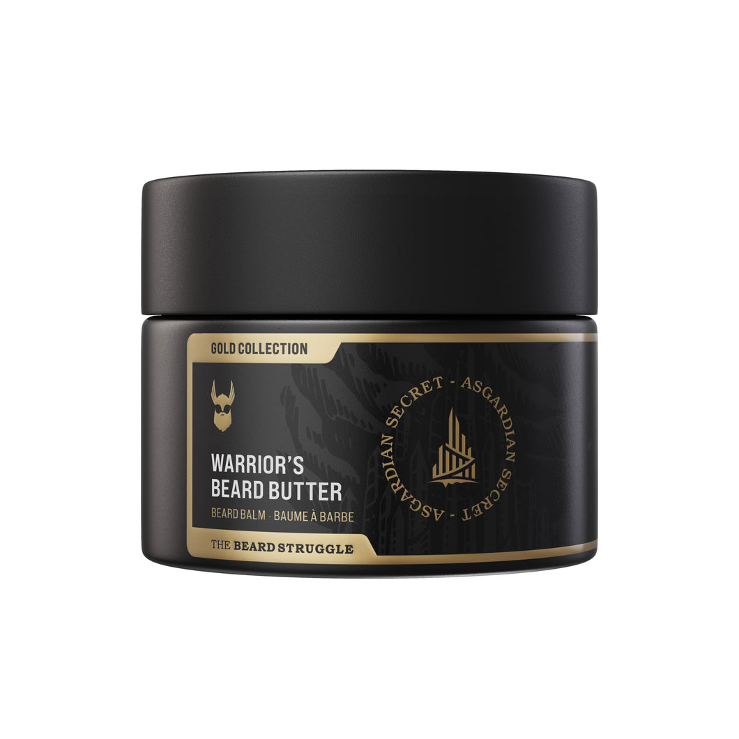 The Beard Struggle Warrior's Beard Butter Gold Collection 50g