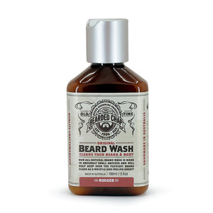 The Bearded Chap Rugged Original Beard Wash Travel Edition 100ml