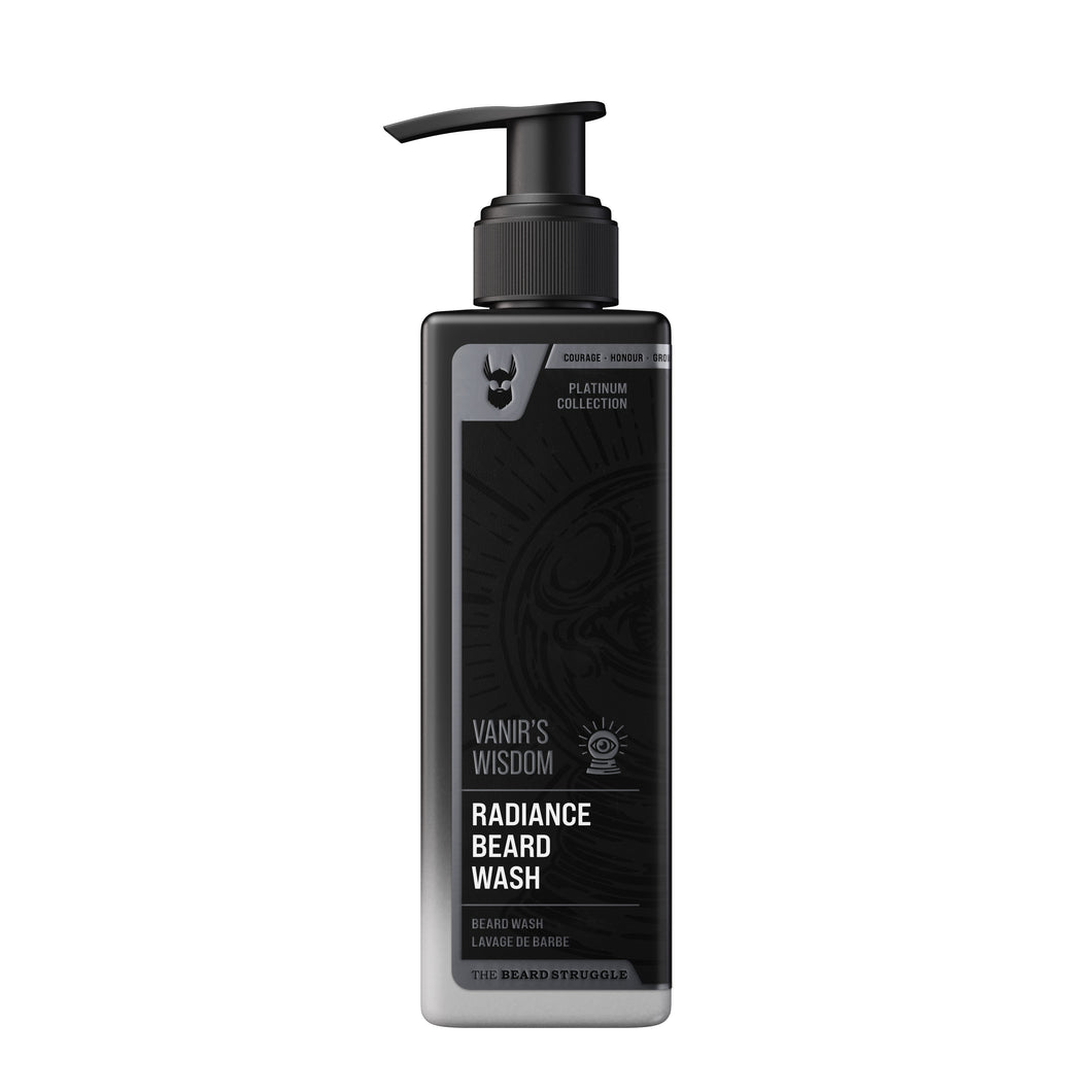 The Beard Struggle Radiance Beard Wash Platinum Collection 240ml