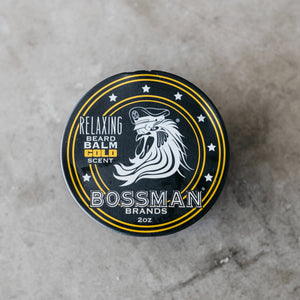 Bossman Relaxing Beard Balm - Gold Scent 57g