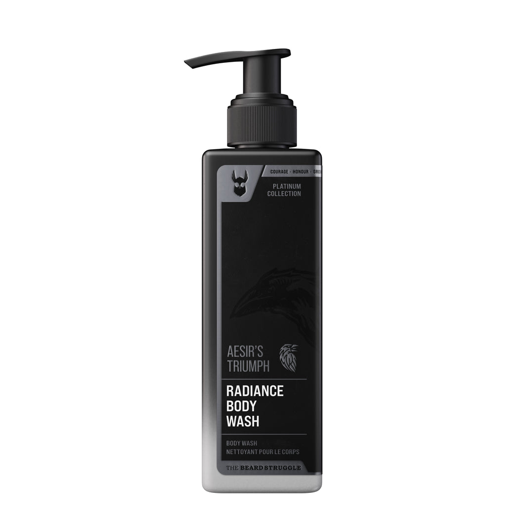 The Beard Struggle Radiance Body Wash Platinum Collection 240ml