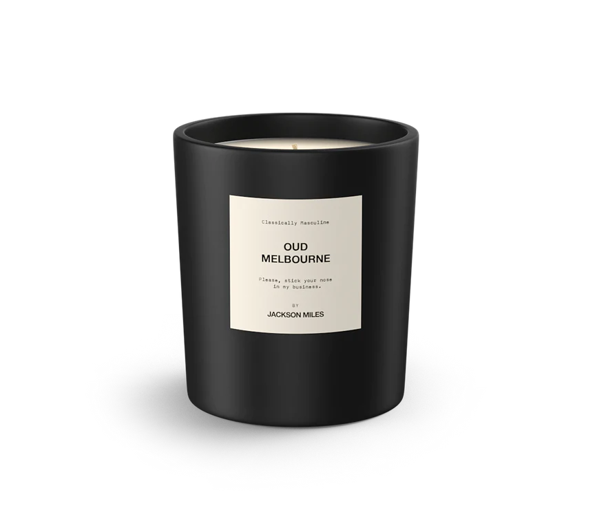 Jackson Miles Oud Melbourne 300ml Soy Wax Candle
