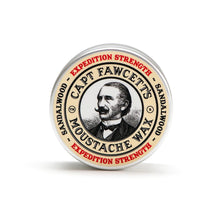 Load image into Gallery viewer, Captain Fawcett&#39;s Expedition Strength Moustache Wax 15ml x 2 Duo Pack