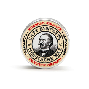 Captain Fawcett's Expedition Strength Moustache Wax 15ml x 2 Duo Pack