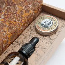 Load image into Gallery viewer, Captain Fawcett&#39;s Ricki Hall Booze &amp; Baccy Beard Oil &amp; Moustache Wax Gift Set