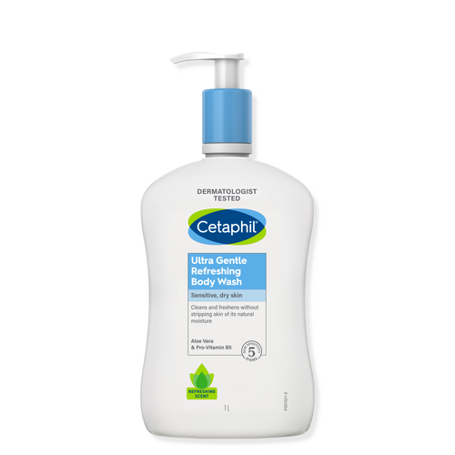 Cetaphil Ultra Gentle Refreshing Body Wash 1000ml