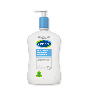 Cetaphil Ultra Gentle Refreshing Body Wash 1000ml