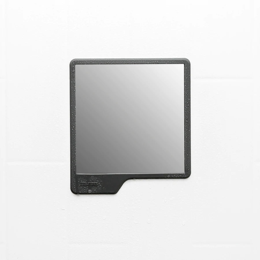 Tooletries The Oliver Shower Mirror - Charcoal