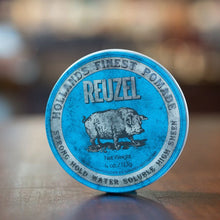 Load image into Gallery viewer, Reuzel Blue Strong Hold High Sheen Pomade 113g