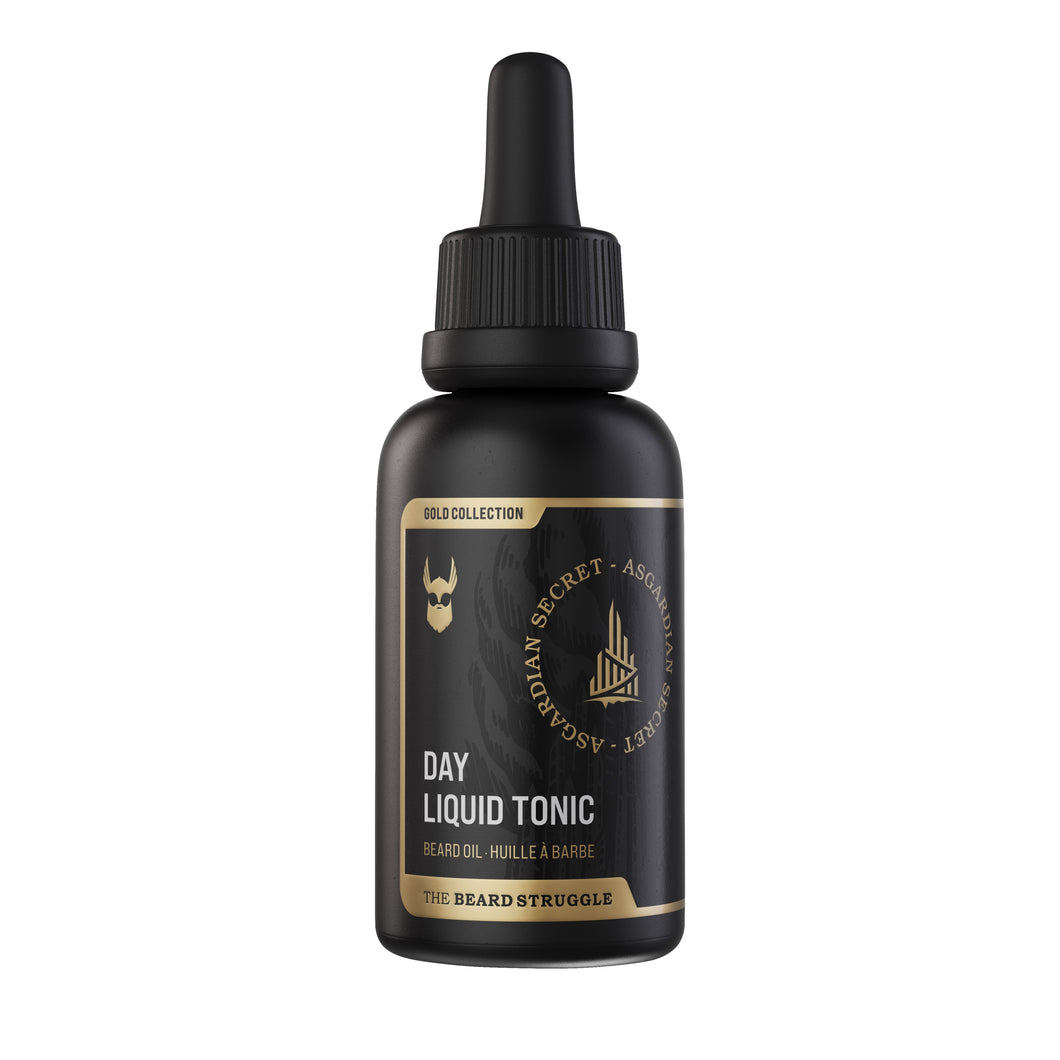 The Beard Struggle Day Liquid Tonic Beard Oil Gold Collection 30ml