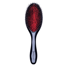 Load image into Gallery viewer, Denman Brushes D81M Medium Cushion Natural Bristle Single Nylon Quill Brush