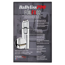 Load image into Gallery viewer, BaBylissPRO FoilFX02 Metal Double Foil Shaver