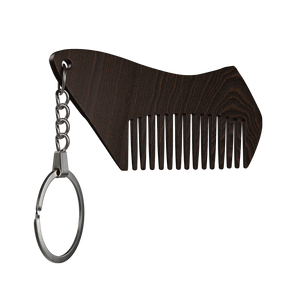 The Beard Struggle Keychain Comb