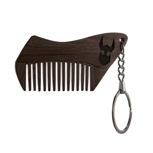 The Beard Struggle Keychain Comb