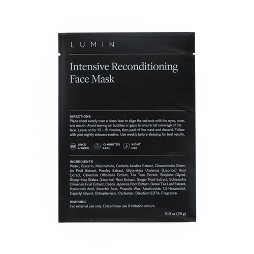 Lumin Intensive Reconditioning Face Mask 10 Pack (Old Packaging)