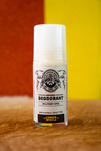 Load image into Gallery viewer, The Bearded Chap Military Spec Deodorant 50ml - Lemon Myrtle
